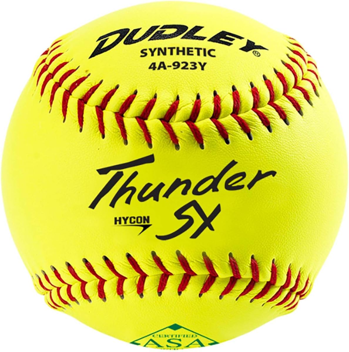 Dudley Thunder SY HYCON 11" USA/ASA Synthetic Slowpitch Softballs (DOZEN): 4A923Y