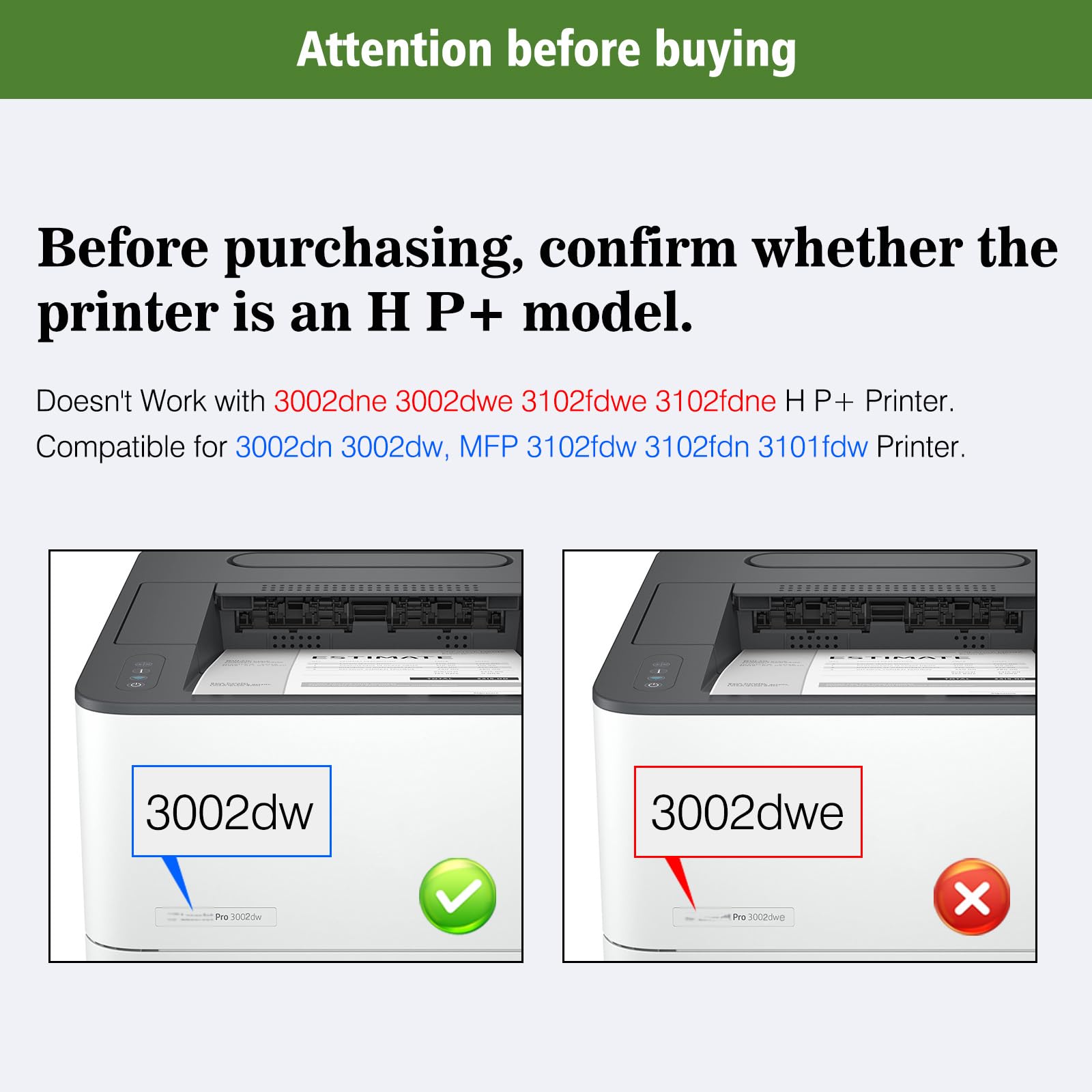 GREENPRINT 139X W1390X (139A W1390A) con CHIP Cartucce Toner Compatibili 2 Nero High Yield 4000 Pagine per 3002dw 3002fdw 3102fdw 3102fdn, Non Compatibile con H P+ Modelli che terminano con e