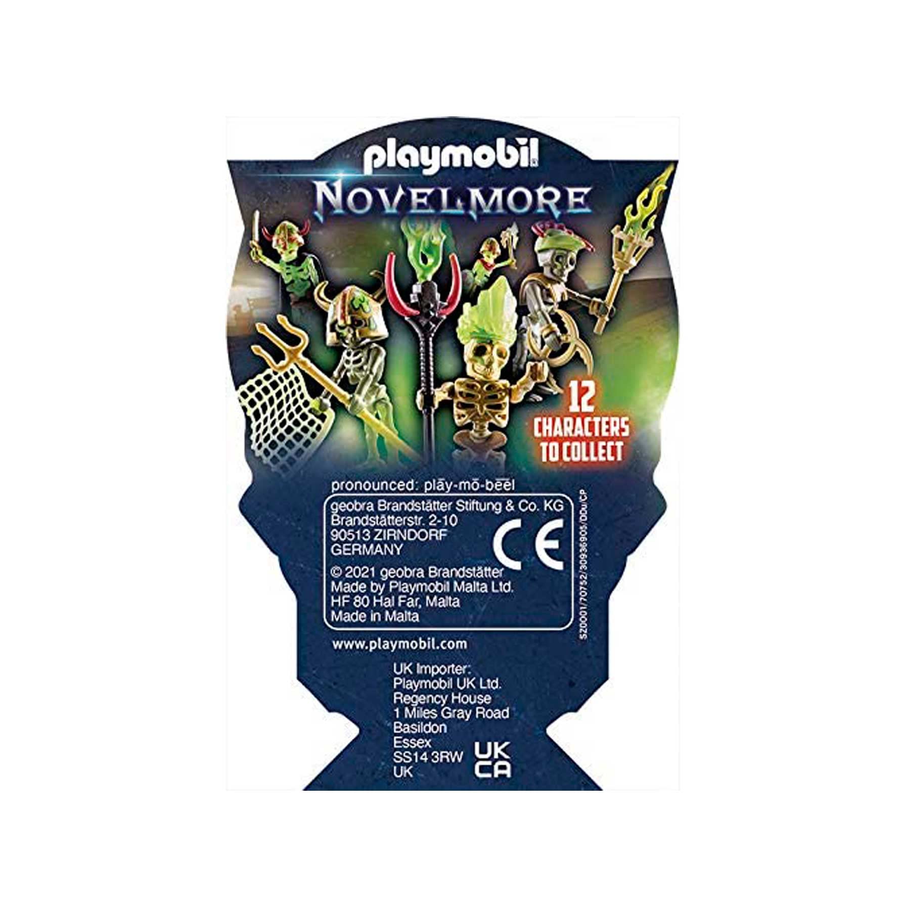 Playmobil 70752 Novelmore Knights Sal'ahari Sands Skeleton Warrior Surprise Box (Series 1), medieval castle and knights toy - Image 3