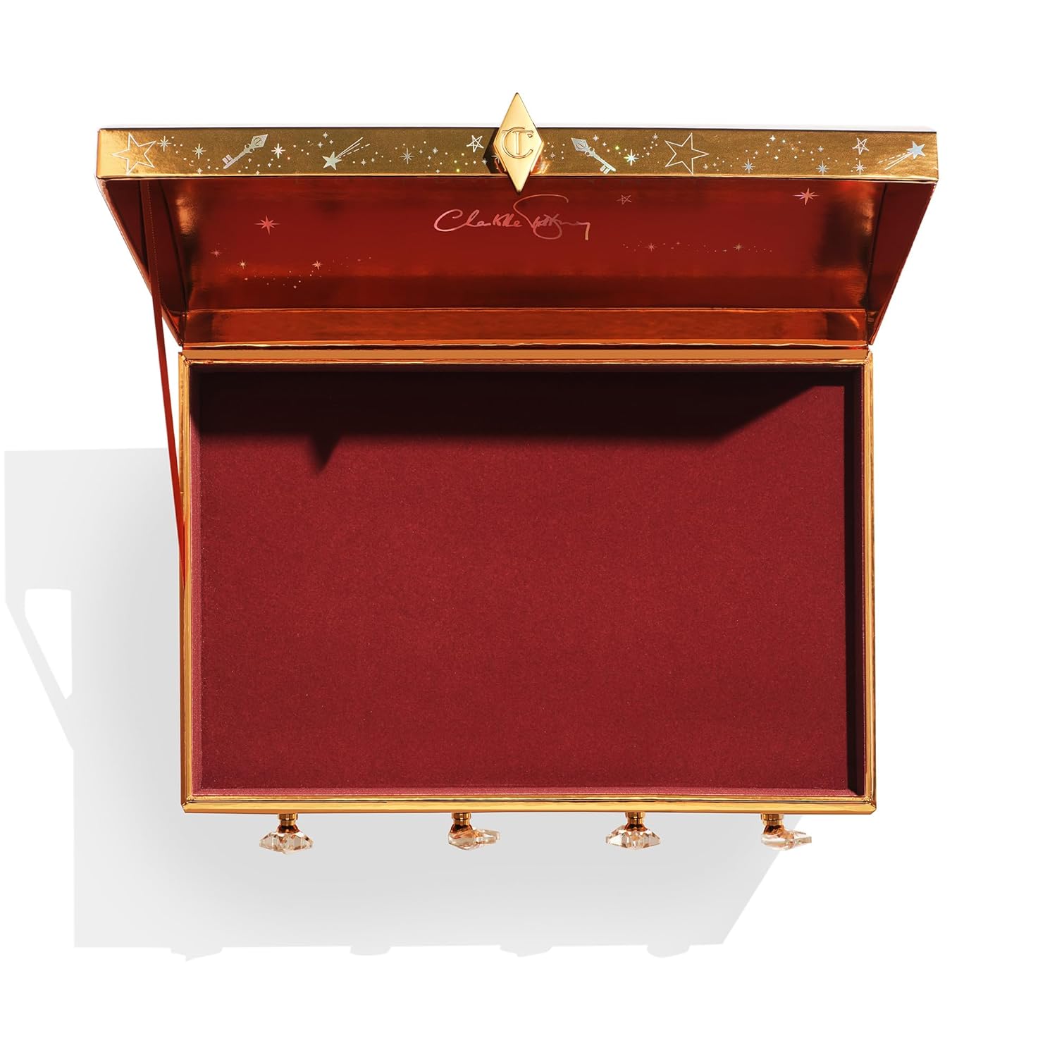 Charlotte Tilbury Beauty Treasure Chest Advent Calendar - 12-Piece Makeup Gift Set with Full-Size Icons & Travel Minis - Includes Skincare, Lip, Cheek & Eye Makeup (12 Count) - Image 9