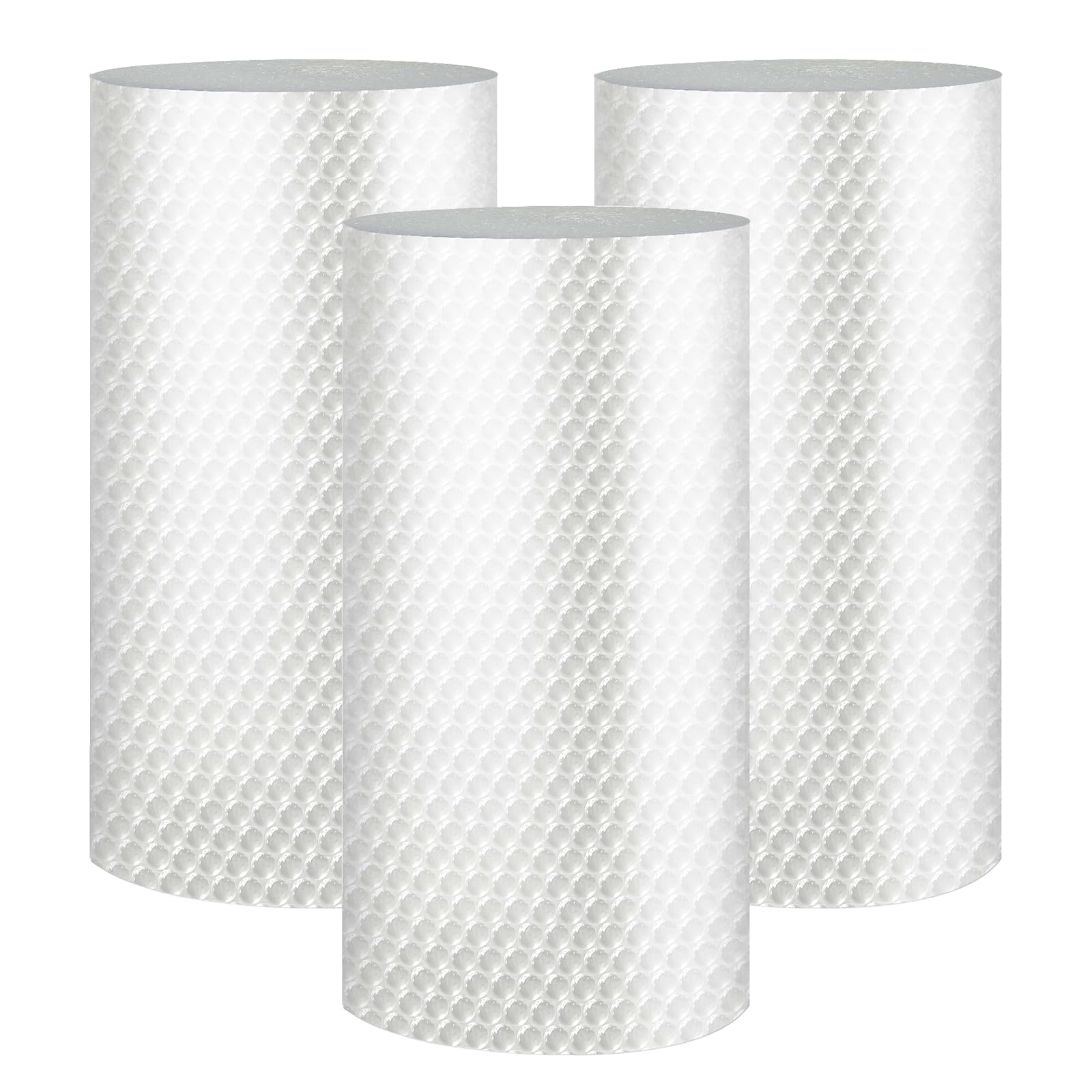 Film à bulles pour déménagement : pack de 3 rouleaux légers pour emballer la vaisselle