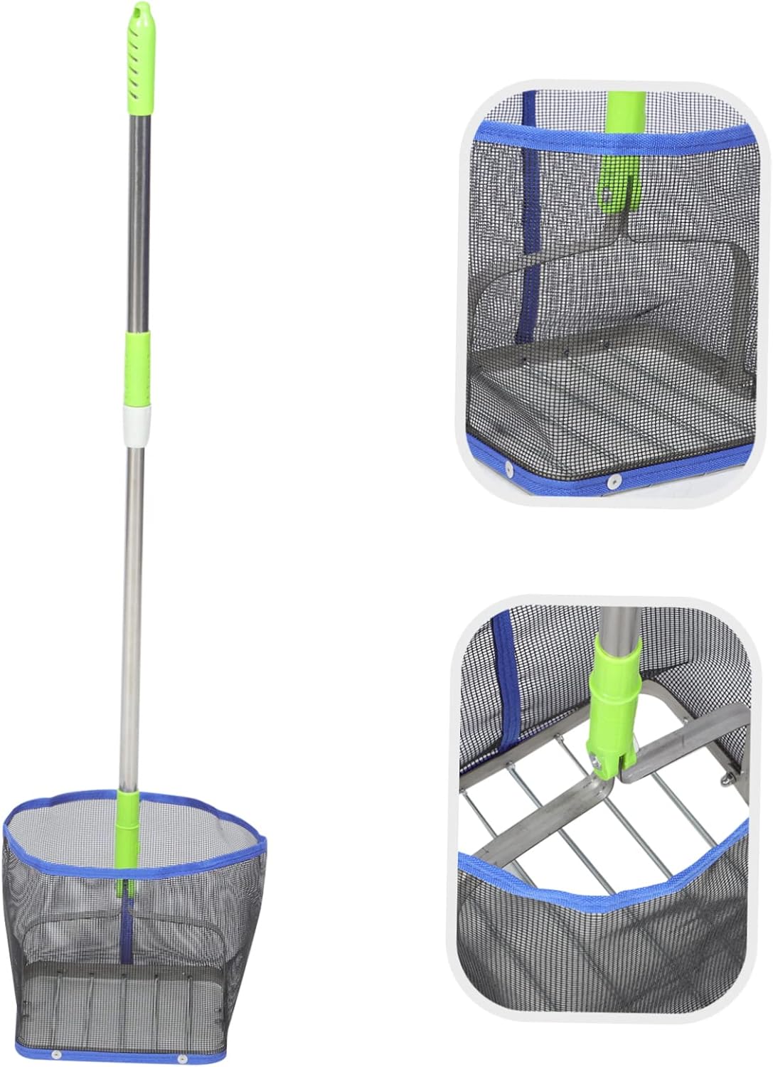 Tennis Ball Picker Long Handle Telescopic Pong Balls Collector for Easy Pickup