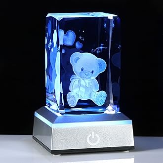 K9クリスタル 3D 恐竜 置物 LEDライトベース U充電 Amazon.co.jp: Kertari 3D宇宙 K9クリスタルボール くじら 模型
