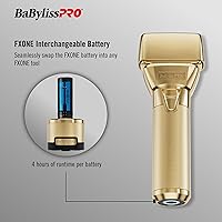 Vista 2 de FXONE Double Foil Stick Shavers with interchangeable battery Dorado