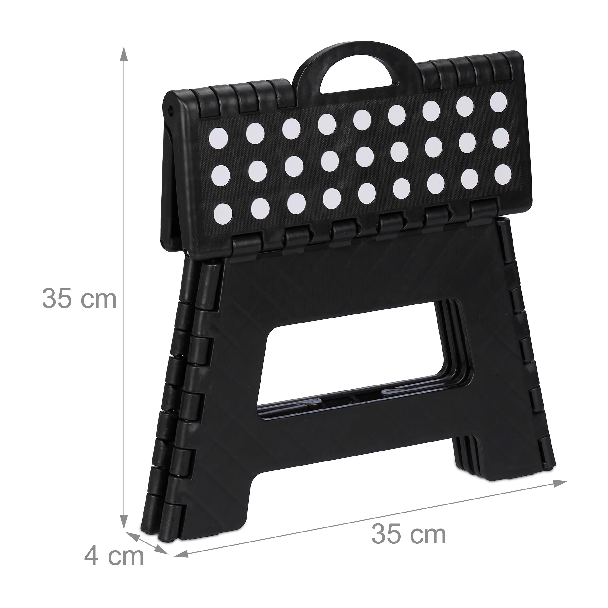 VENTEO - Piede/Sgabello pieghevole e portatile con manico - Multiuso