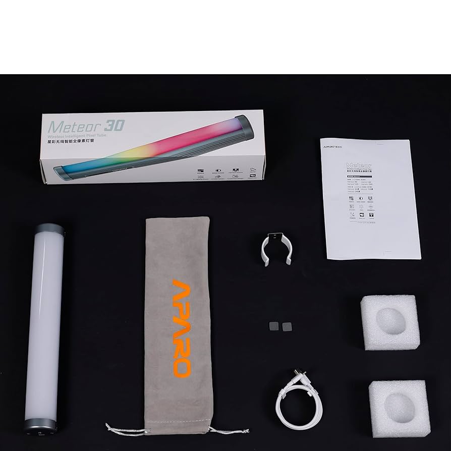 その他 FalconEyes Aparo Meteor 30 Amazon.com : APARO Meteor 30 Full-Color Pixel Tubes LED