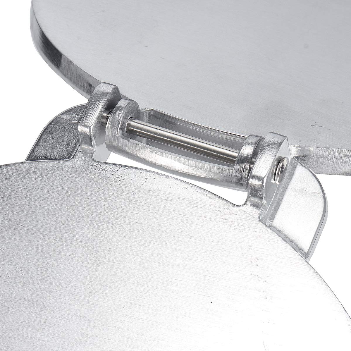 Chapati Machine Fabricant de Tortilla Pliable Presse Heavy Aluminium Viande Press Gadgets Outils de Cuisson Outils à Tarte Outils Argent/Orange Cuisine Accessoires Presse à Tortilla