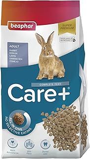 beaphar - Care+ Kaninchen - Fûr Nager Und Kleinsäuger - Mit Spirulina, Vitamin E, Yucca Schidigera, Omega-3 Und 6 - Unterstützt Immunsystem Und Verdauung, Fördert Zahnabnutzung - 5 kg product image