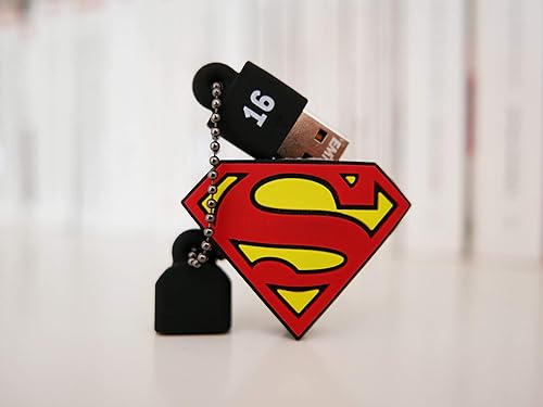 Miniatura 8 de EMTEC 32GB-Superman DC Comics Colector USB 2.0 3D Soft Touch Gum Flash Drive