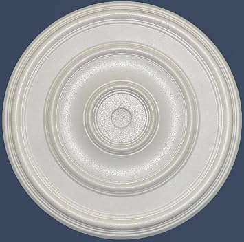 Elegant Polystyrene Ceiling Rose, Decorative Ceiling Medallion Moulding, Lightweight Coving for Ceilings, Easy to Install Ceiling Decoration for Home & Living Room (Classy-50cm)