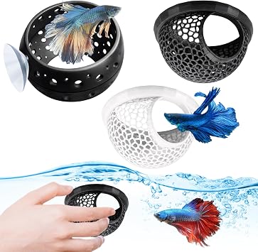 3PCS Betta Hideout Set, Betta Hide, Beta Fish Tank Decor, for Aquarium Decor Set for Betta Fish, Small and Shrimp