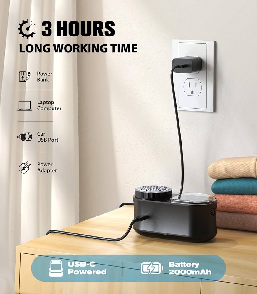 POPCHOSE Fabric Shaver, Lint Remover for Clothes, 2 in 1