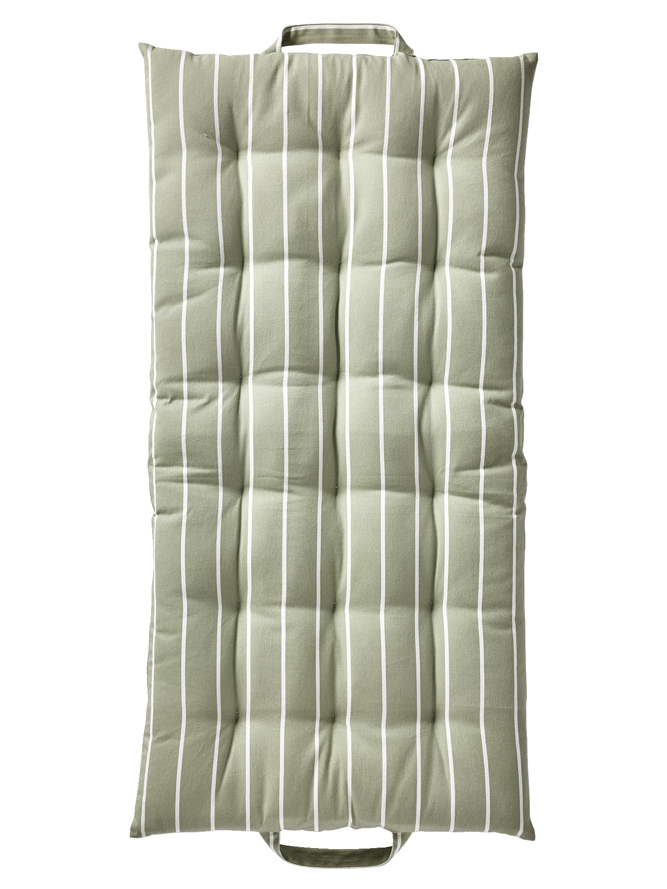 VERTBAUDET Matelas de Sol imprimé avec poignées Vert Sauge TU