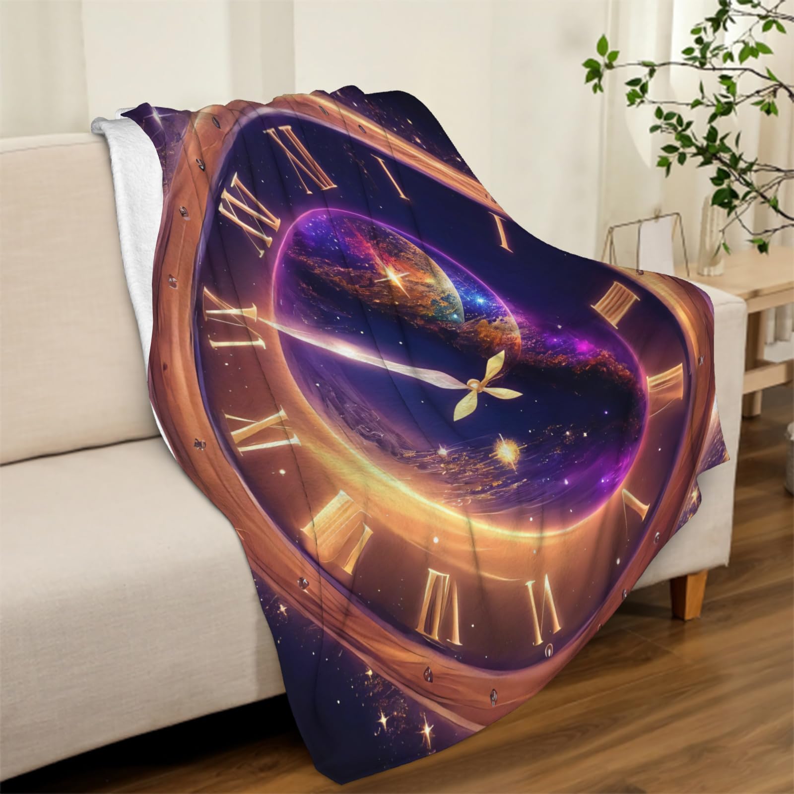 Manta de Franela Geométrico 180x200 cm Manta de Franela de Microfibra Sueño Manta de Felpa Suave para Sofá Cama Manta Polar Invierno Gruesa y Esponjosa Caliente