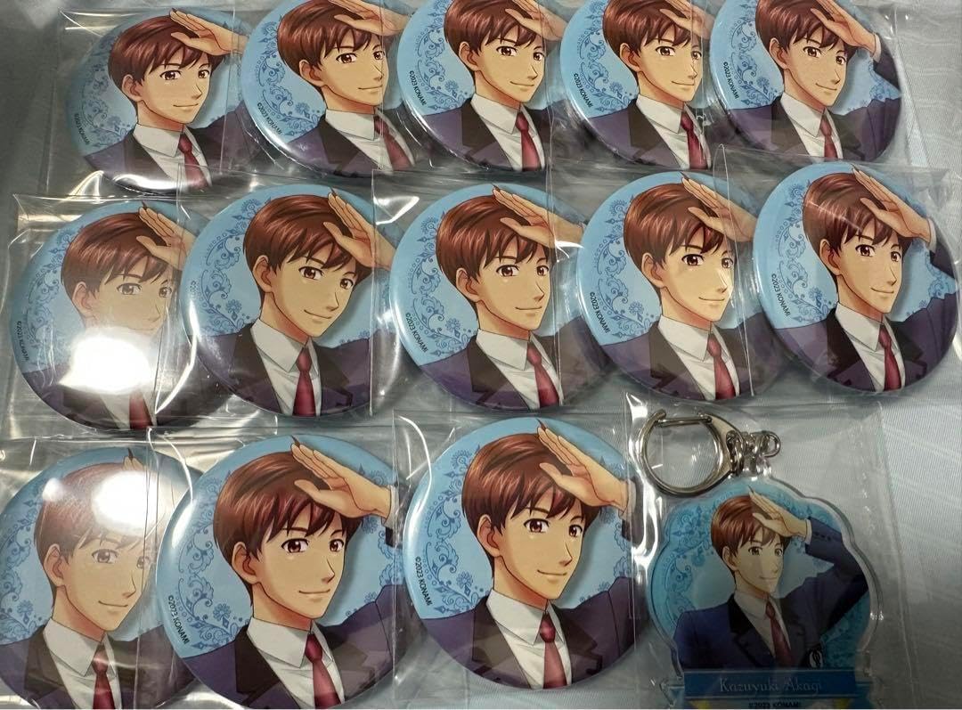 ときメモGS ときめきメモリアル 赤城一雪 缶バッジ KQL4G Amazon.co.jp