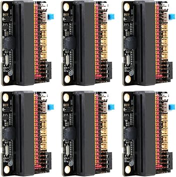 3X Micro-Bit Expansion Board IOBIT V2.0 Breakout Adapter Shield with Buzzer for Micro-Bit Kids'S Python Programming