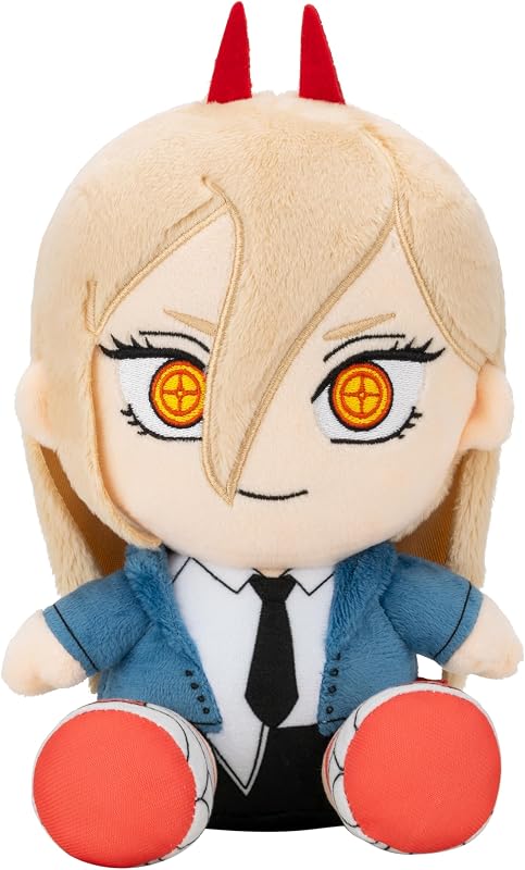 Total Anime Power - Peluche súper suave de 8 pulgadas con detalles auténticos de Chainsaw Man