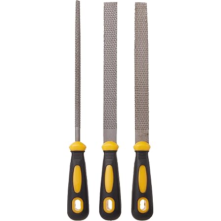 WOODSTOCK D3113 3-Piece Wood Rasp Set with Rubber Handles - File ...