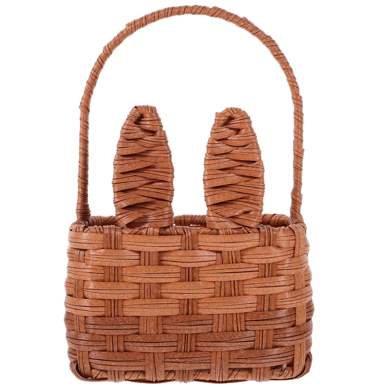 Panier de rangement tissé lapin pour décorer la chambre enfant à Pâques