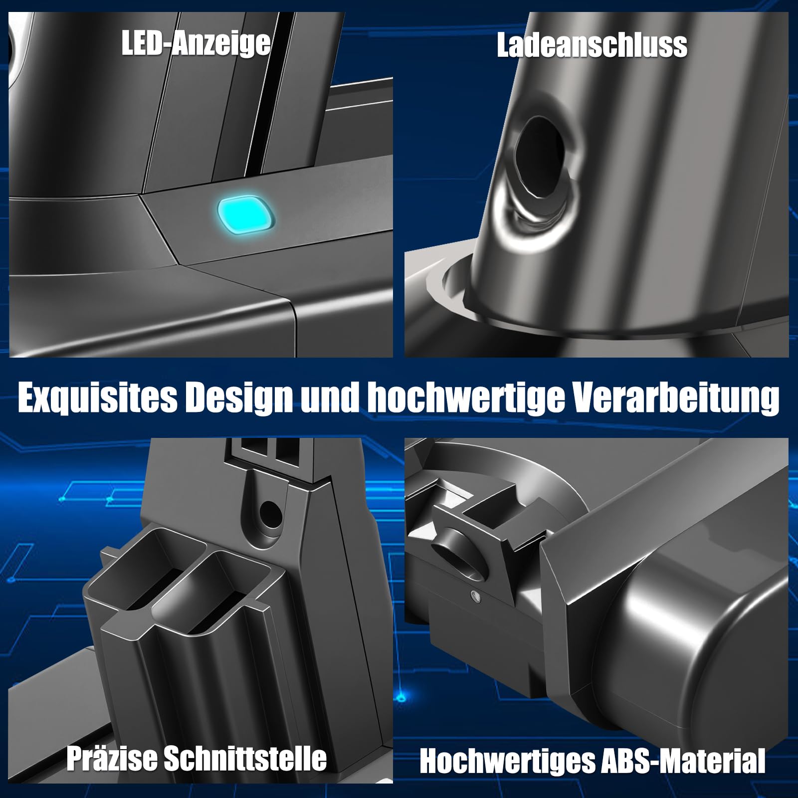 V7 Akku für Dyson V7, Akku Kompatibel mit V 7 Animal Absolute Motorhead Pro Fluffy Mattress Trigger Allergy SV11 Staubsauger