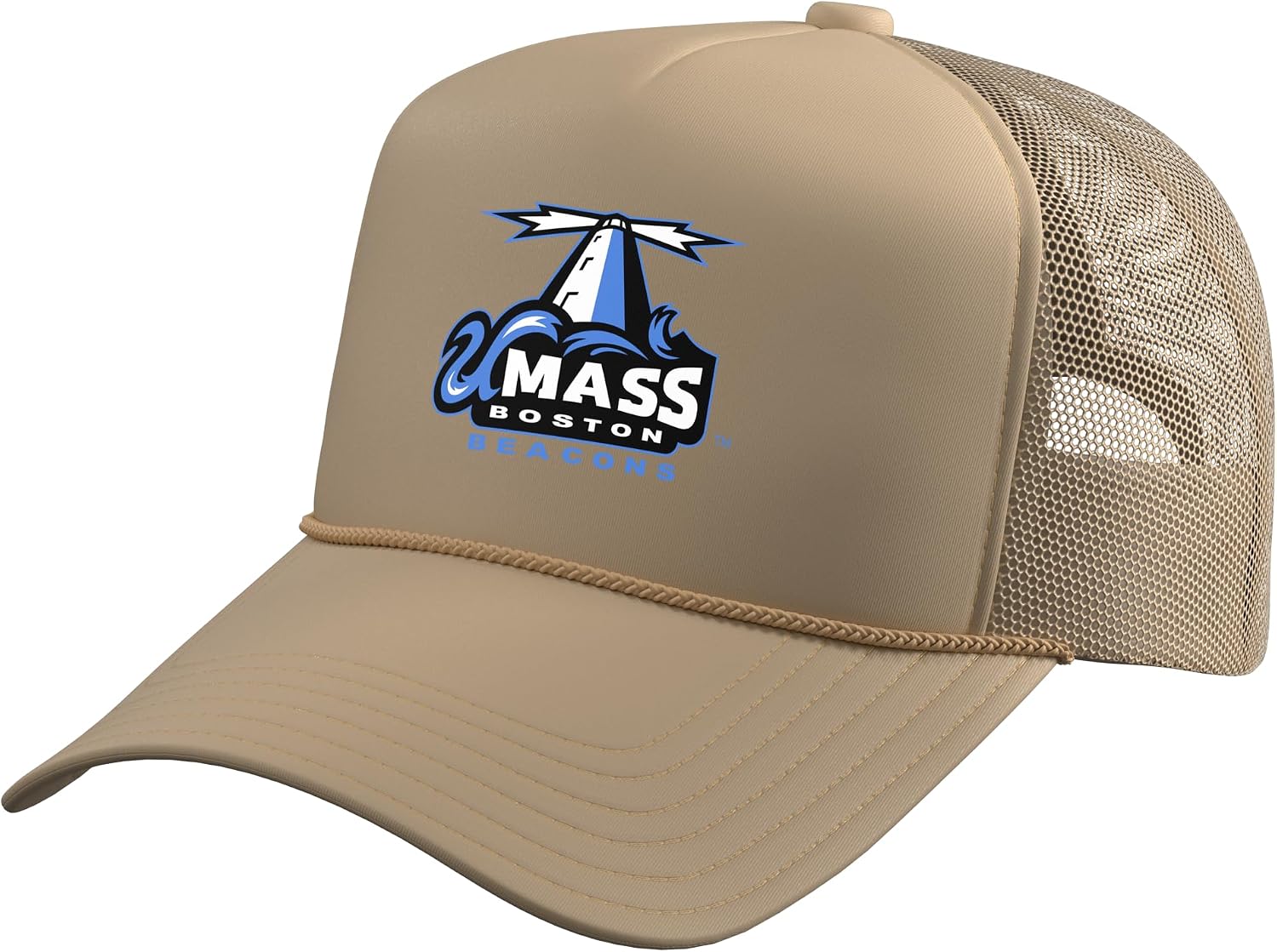 UMass Boston Beacons | NCAA University Merch | PPMASB01 Trucker Hat with Adjustable Mesh Back