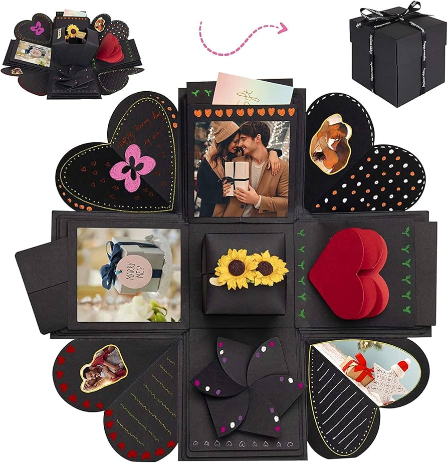 Amazon | DIY アルバム サプライズボックス 手作りアルバム 写真