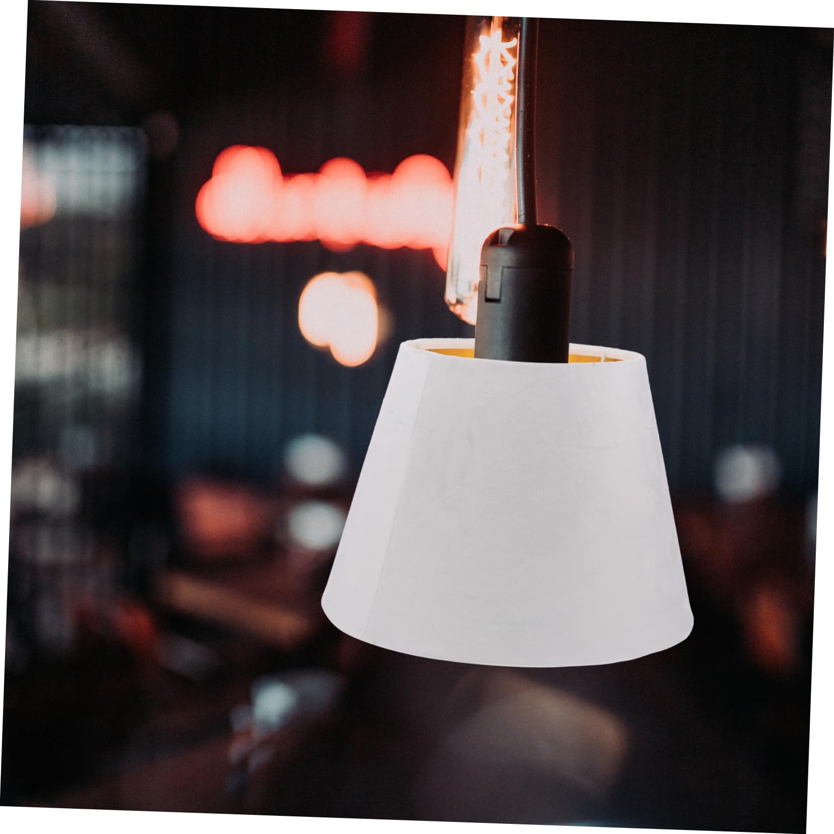 Lampenschirm Lichtabdeckungen Für Beleuchtungskörper Lampenabdeckungen Für Wandleuchten Standlichtabdeckungen Tischleuchte Kandelaber-glühbirnen Droplight Schatten Samtstoff Weiß