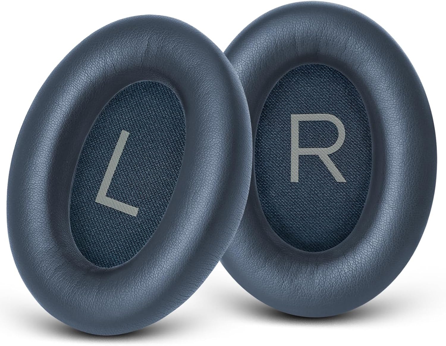 GEVO Replacement Ear Pads for Bose QC45, Ear Cushions for Bose QuietComfort 45 (QC45) & Quiet Comfort SE (QC SE) Headphones, Earpads with Softer Leather Noise Isolation Foam (Midnight Blue)