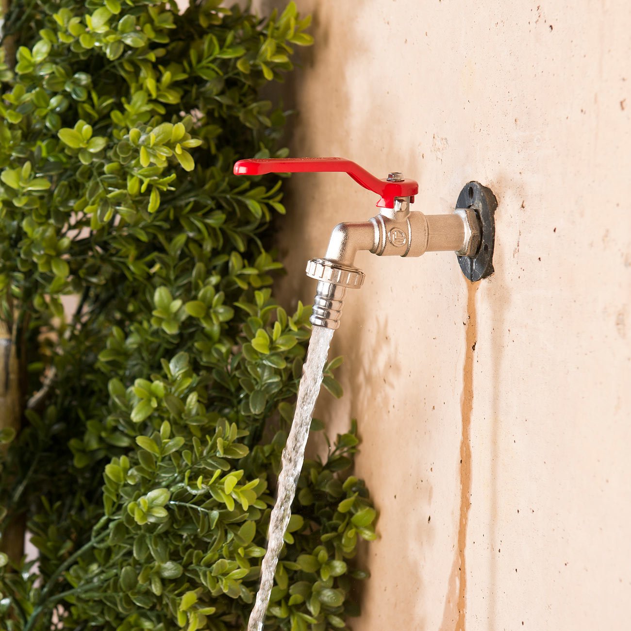 Royal Gardineer Rubinetto A Sfera In Metallo Con Attacco 1/2" E Portagomma - Valvola Di Scarico Per Acqua Calda/Fredda, Olio E Gas (Filetto 3/4")