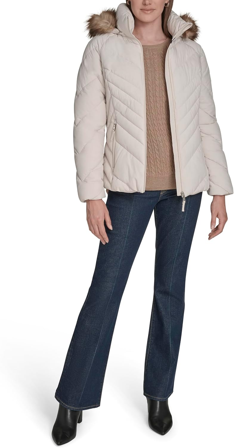 Tommy Hilfiger Womens Heavy Weight Essential Short Puffer - Image 2