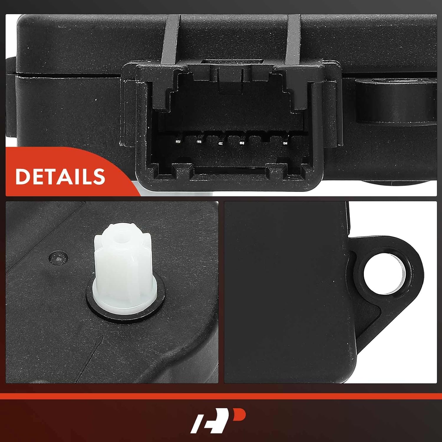 A-Premium HVAC Heater Blend Door Actuator Compatible with Ford Explorer/Taurus/Flex 2011-2019, Police Interceptor Sedan Utility, Special Service Police Sedan & Lincoln MKS, MKT, Main