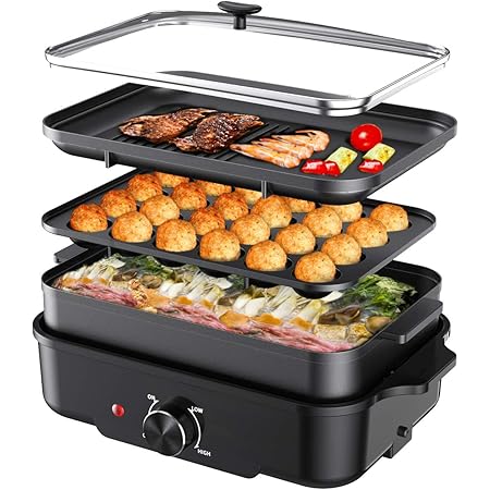 数量限定 アイリスオーヤマ ホットプレート たこ焼き焼肉 平面 プレート3枚網焼き 蓋付き 日本最大級 New V Ems Org Eg
