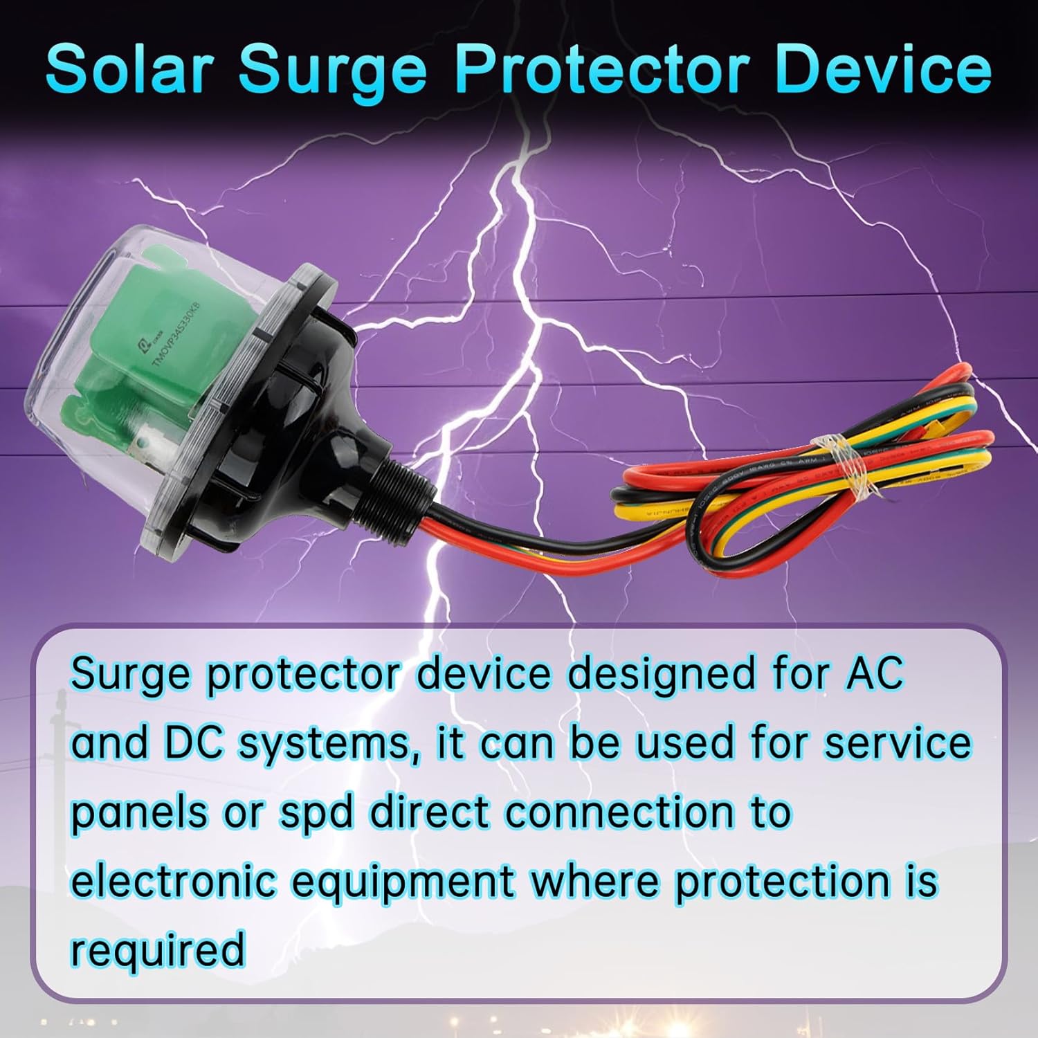 MNSPD-300-AC Solar Surge Protector Device -PSLER MNSPD300AC AC Surge Protector Replacement Midnite Solar