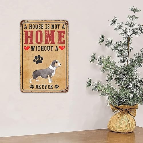 Vista 87 de Letrero de metal con texto en inglés «A House is Not A Home Without A Dogo Argentino» («A House is Not A Home Without A Dogo Argentino»)