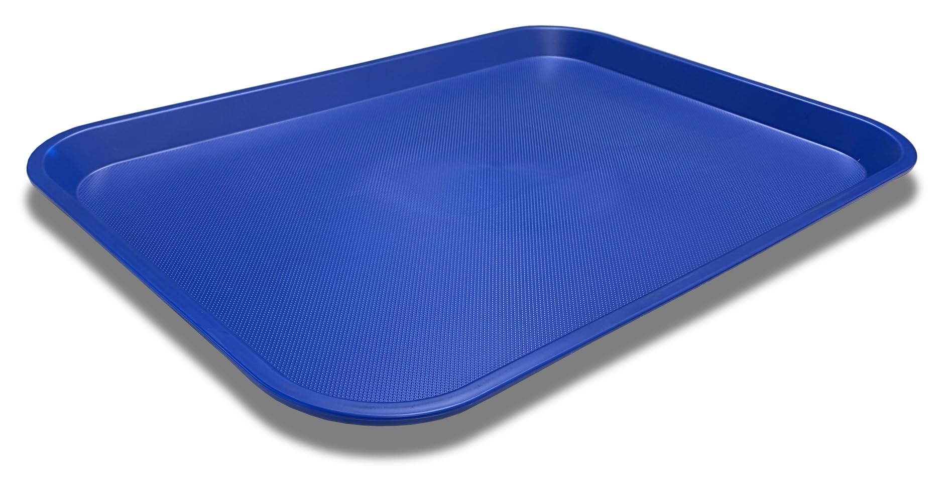 Solent Plastics Blue Large Commercial Fast Food Serving Takeaway Tray 530 X 370Mm (Blue)