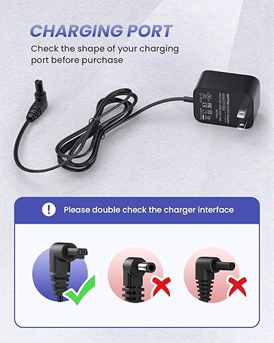 Miniatura 5 de Cargador de repuesto para Black and Decker 90602522-01 N561340 HHVJ315JD10 HHVJ315JMF71 HHVK320J10 HHVK320JZ01 HHVK320J61 adaptador de cable de