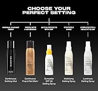 Vista 6 de Spray de ajuste Morphe Mini Continuous Prep & Set - Spray de ajuste para maquillaje de tamaño de viaje - Bruma facial microfina enriquecida