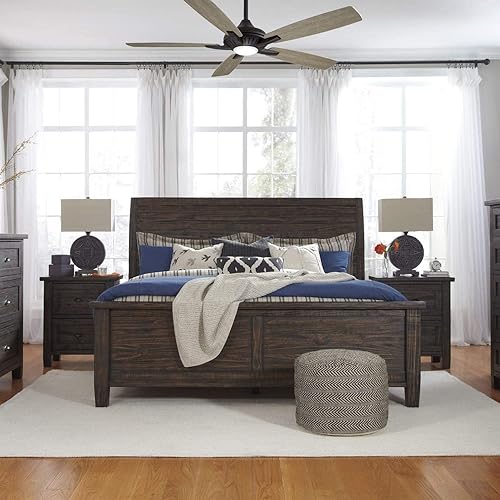 Miniatura 6 de MINKA-AIRE F1000-CL Dyno Ventilador de techo interior de 52 pulgadas con LED integrado de 16 W regulable en acabado carbón