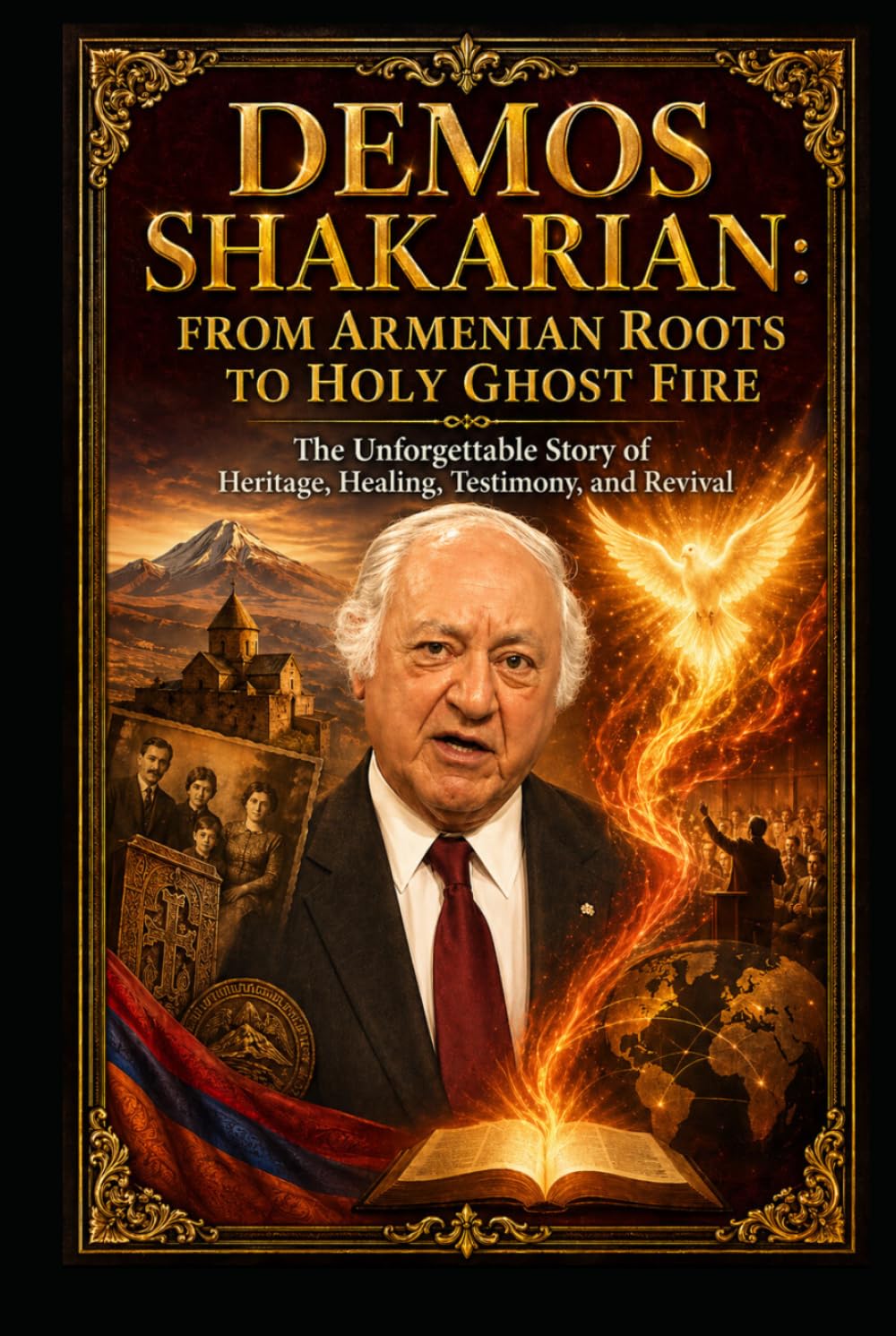 DEMOS SHAKARIAN: FROM ARMENIAN ROOTS TO HOLY GHOST FIRE: The Unforgettable Story of Heritage, Healing, Testimony, and Revival