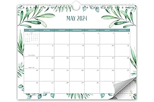 Aesthetic 2024-2025 Wall Monthly Calendar Planner