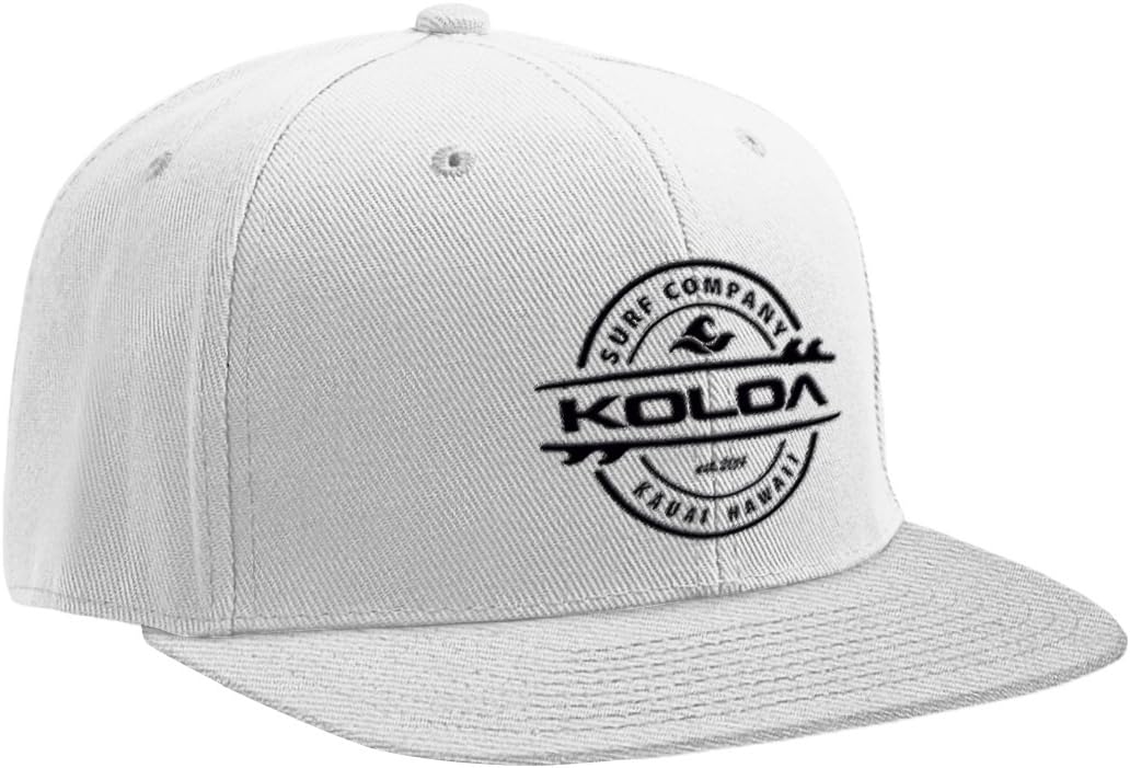 Koloa Surf Embroidered Thruster Logo Snap-Back Hat in 13 Colors