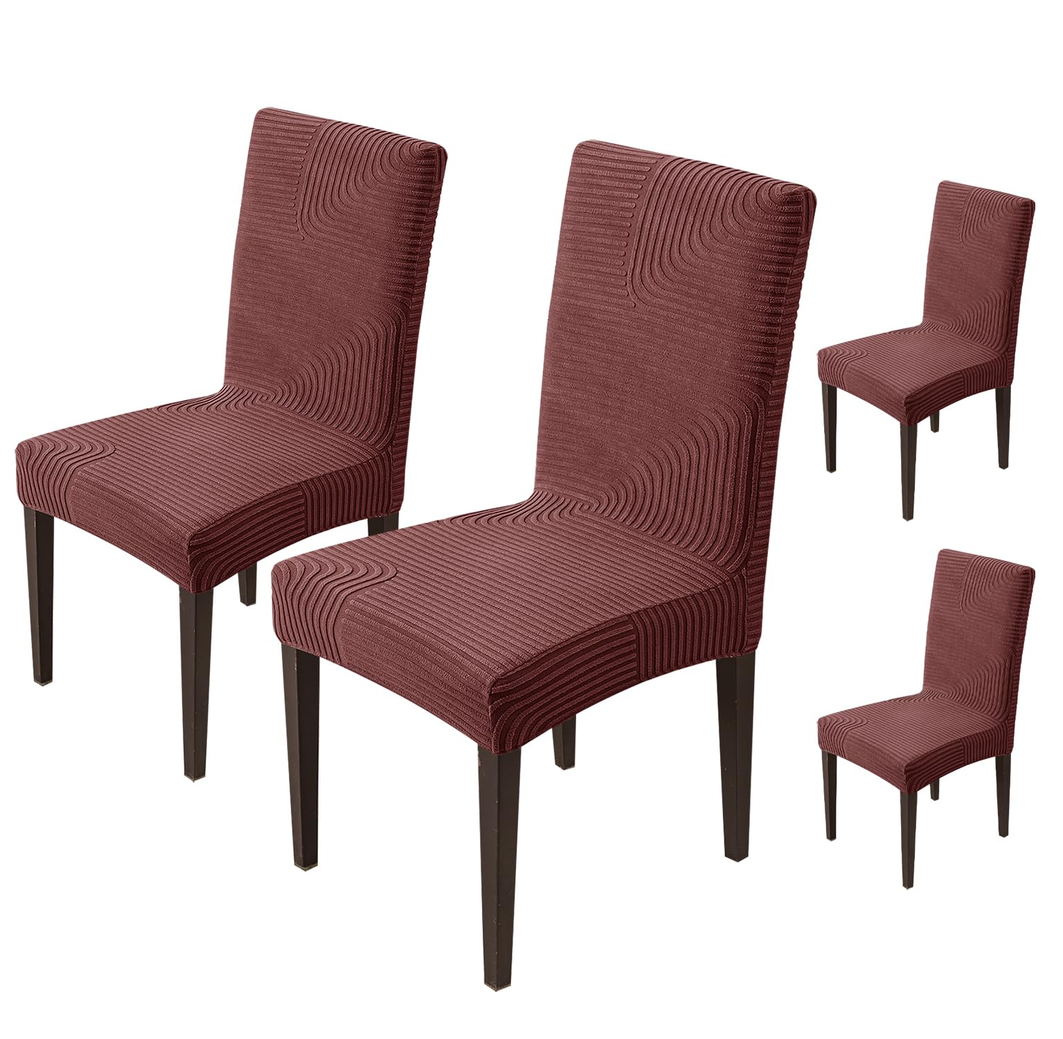 Stretchy Chair Covers - Sapphire Blue (Pack of 6) -16