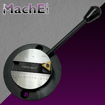MachEl Ball Turning Attachment For Lathe-Turns Round Convex Metal-Sphere Radius ball turning