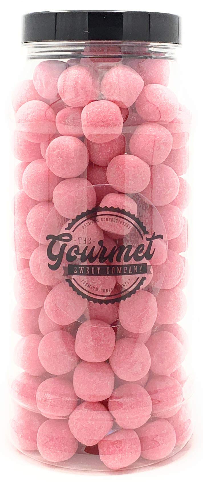 Strawberry Bon Bons Retro Sweet Shop Jar by The Gourmet Sweet Company