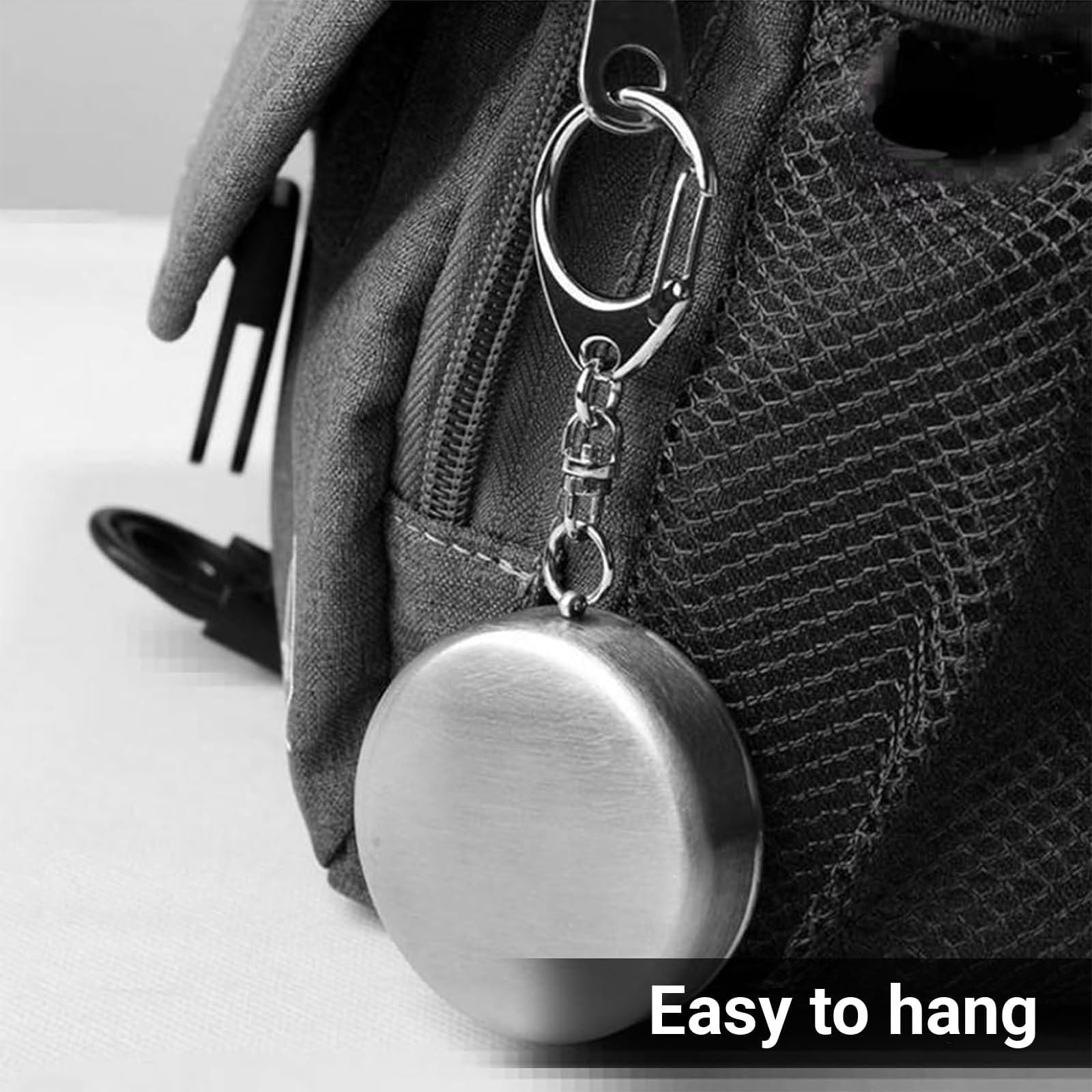 Greabuy 4 bicchieri impilabili in acciaio inox per bambini, robusti e facili da usare, per scuola e picnic