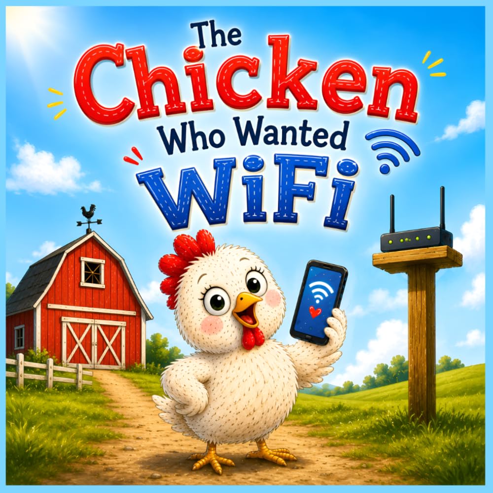 The Chicken Who Wanted WiFi: A Hilarious Barnyard Adventure Teaching Kids About True Happiness and Heartwarming Discoveries