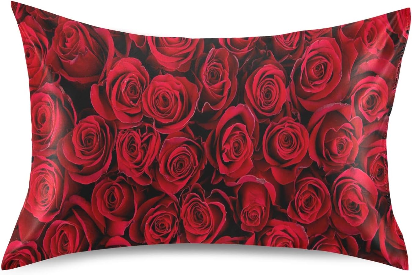 red satin pillowcase