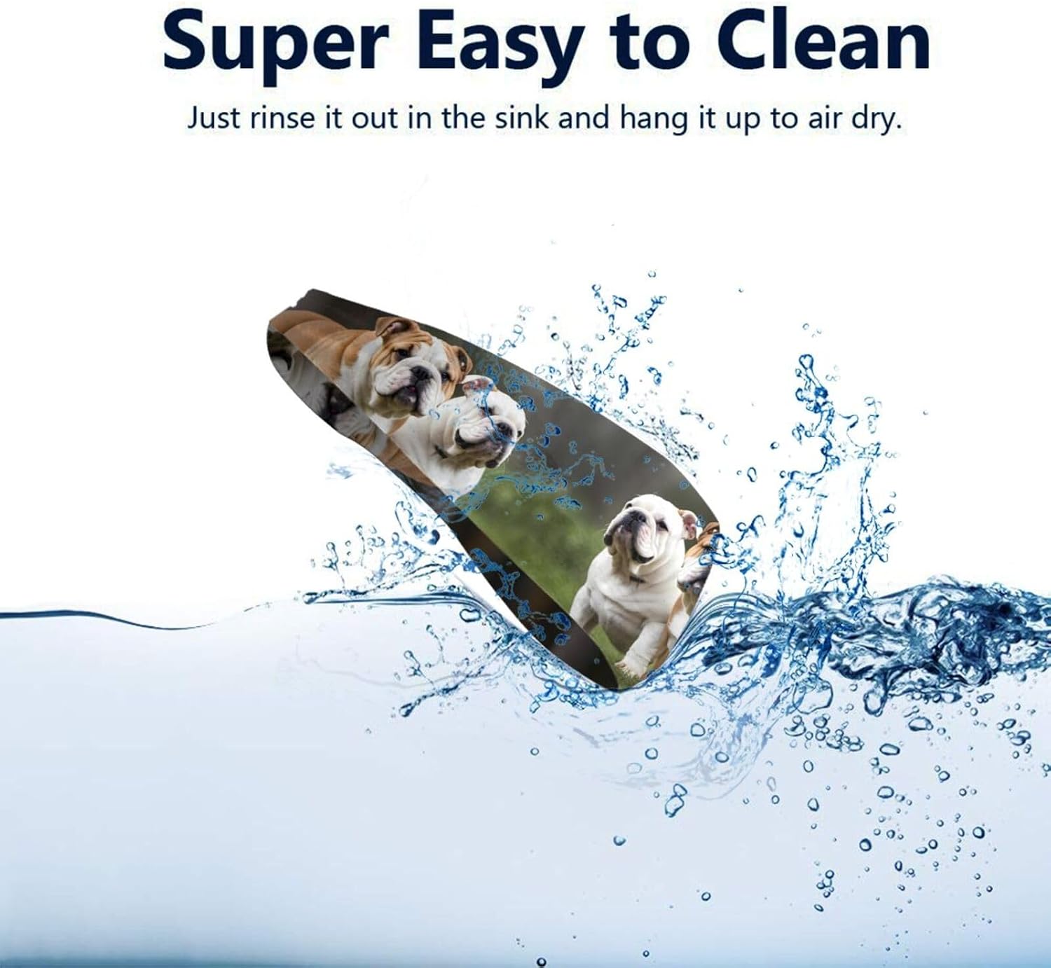 English Bulldogs Sports Sweatband – Stay Dry & Confident During Every Workout