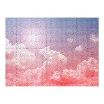 Amazon.co.jp: 晴れた空 ハロー かわいい ピンクの雲空