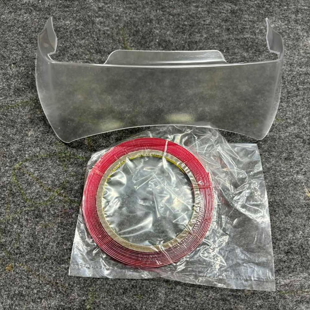 Kit de ventilation pour casque avec spoiler avant et arrière, accessoires pour GP3 CARBON HP7 EVO-IV RS7 CARBON RS7 PRO RS7K BELL Visière de casque